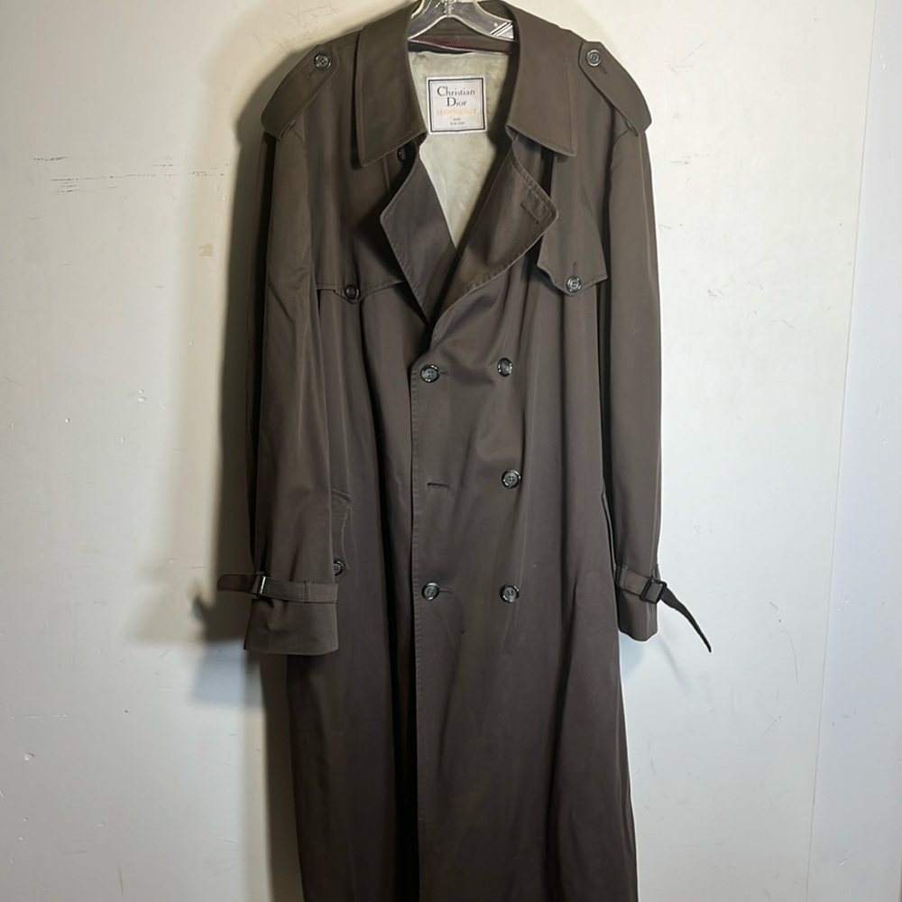 Vintage Dior Brown Trench Coat